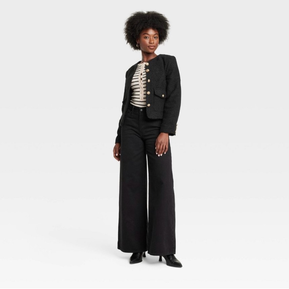 Nwot Universal Thread Button Front Jacket Size Xs… - image 2